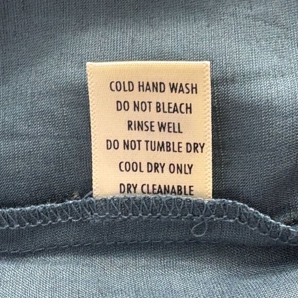 Novica Azure Autumn Floral Embroidered Kimono Jacket Size S M Blue Birds Pockets - Picture 9 of 13